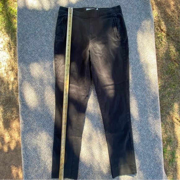 Peter Millar Pull on Jeans Stretch Skinny size xs 0 2 Black Denim - Picture 3 of 14